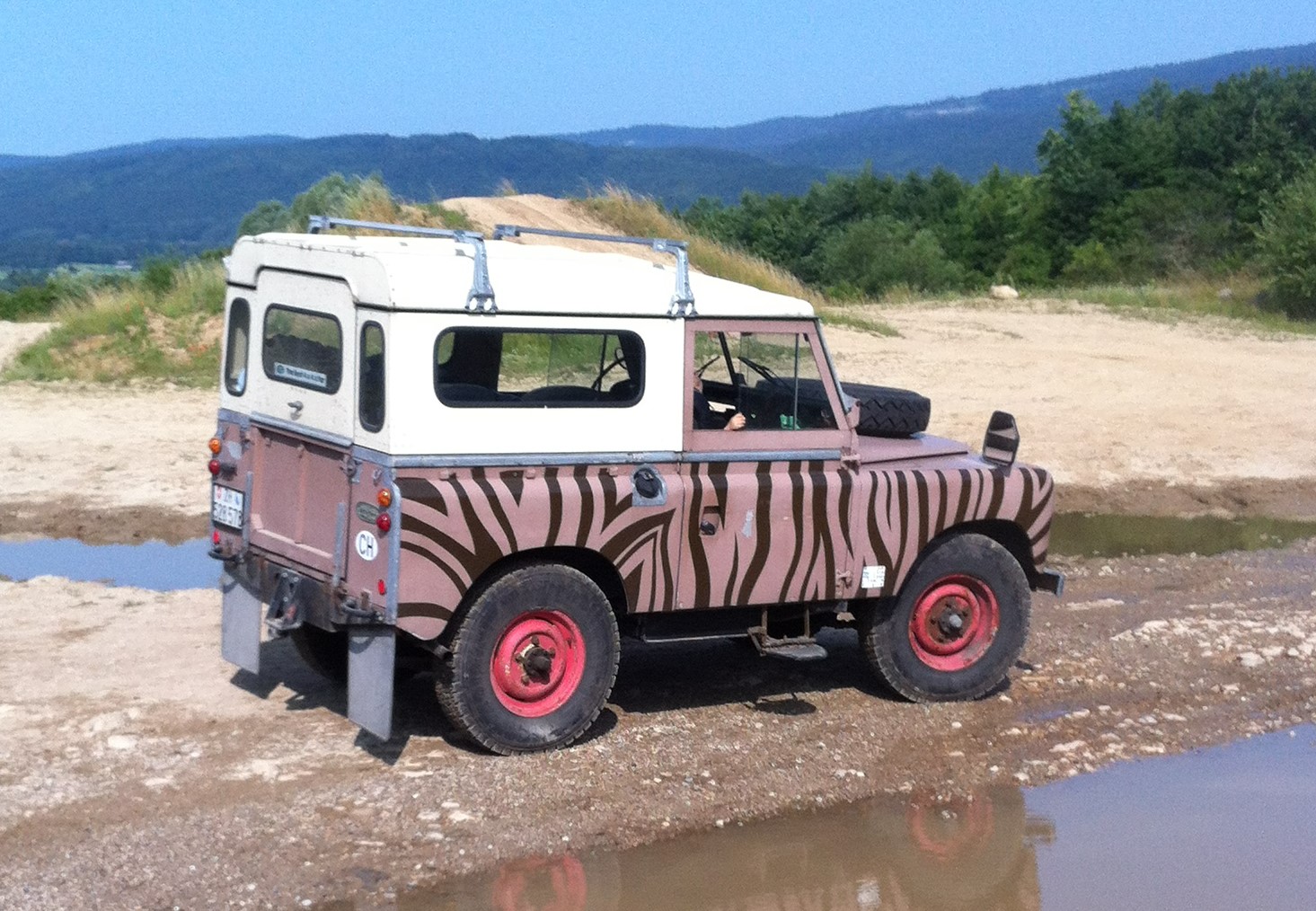 Land Rover SIIA on Fedima tires.